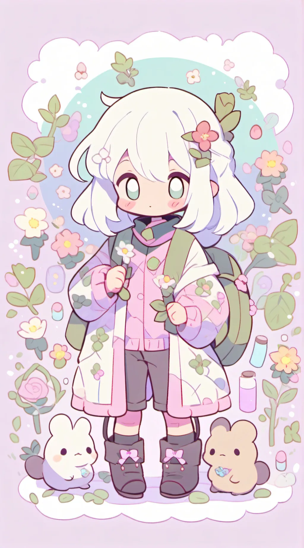ai character: Lily the herbalist background