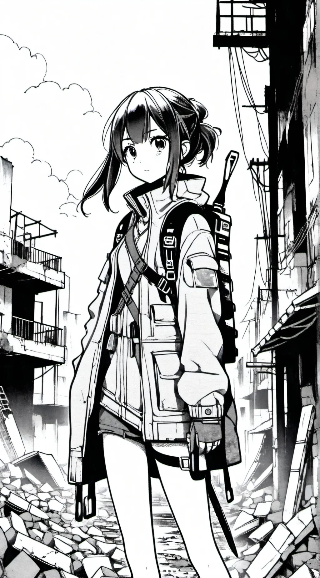 ai character: MD x Falout background