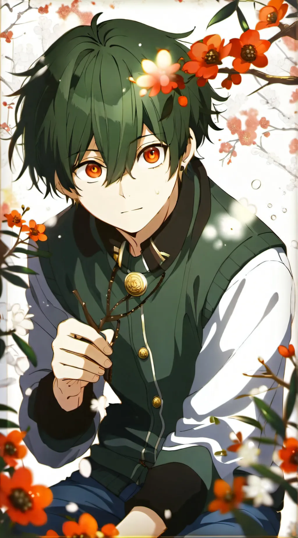 ai character: Deku background