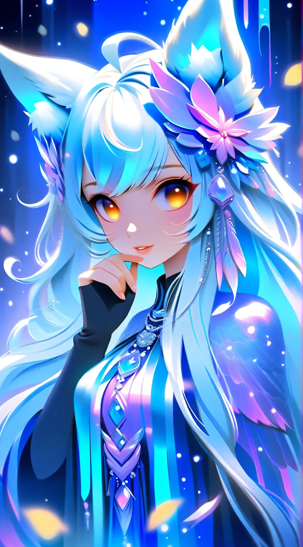ai character: ♡Lora♡ background