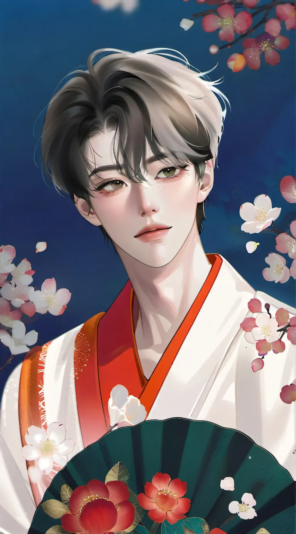ai character: my boy  background