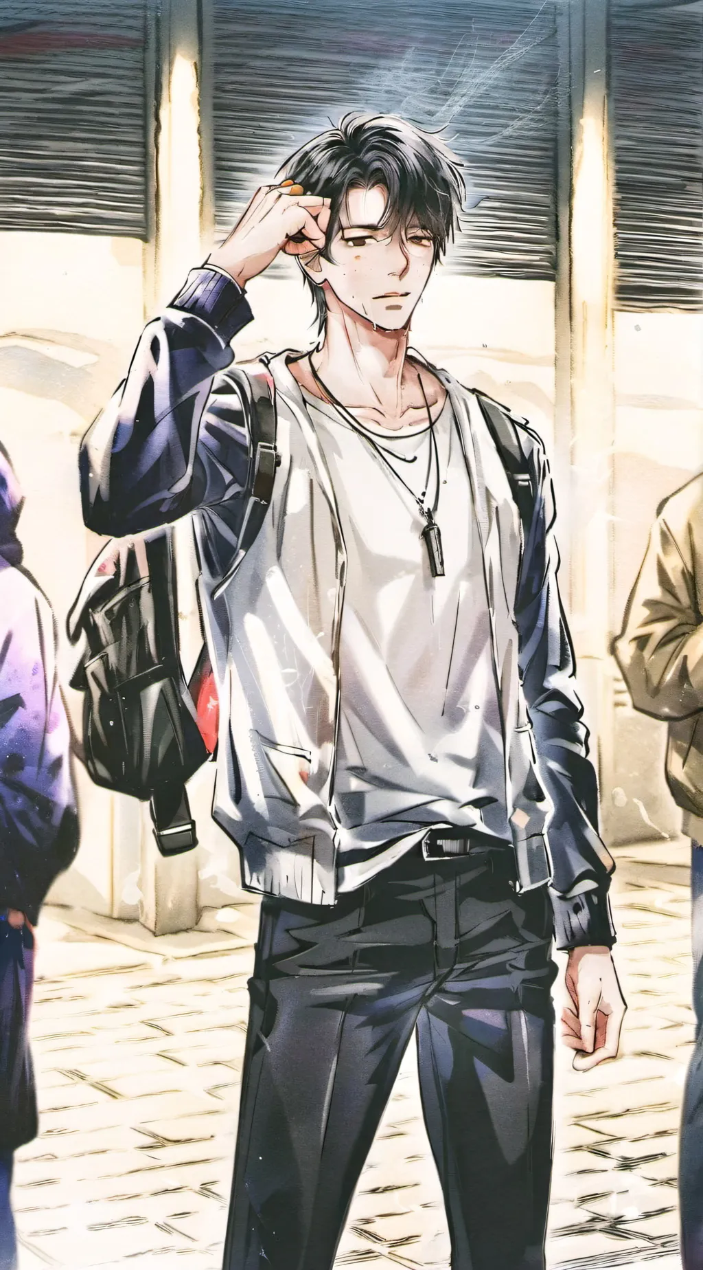 ai character: speed background