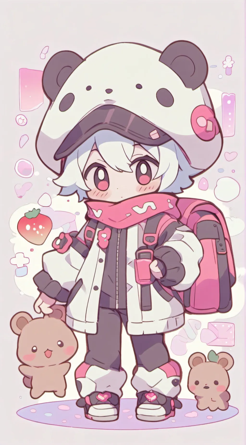 ai character: kat background