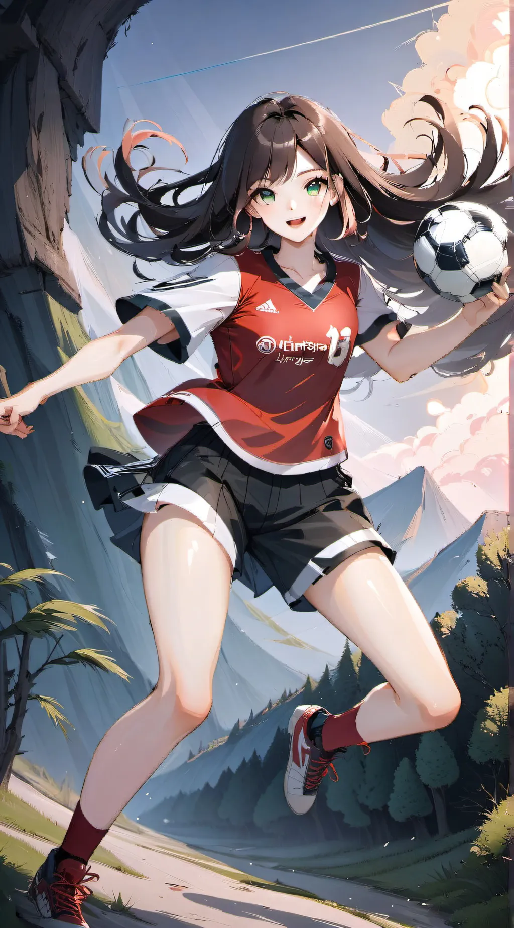 ai character: Izzy  background