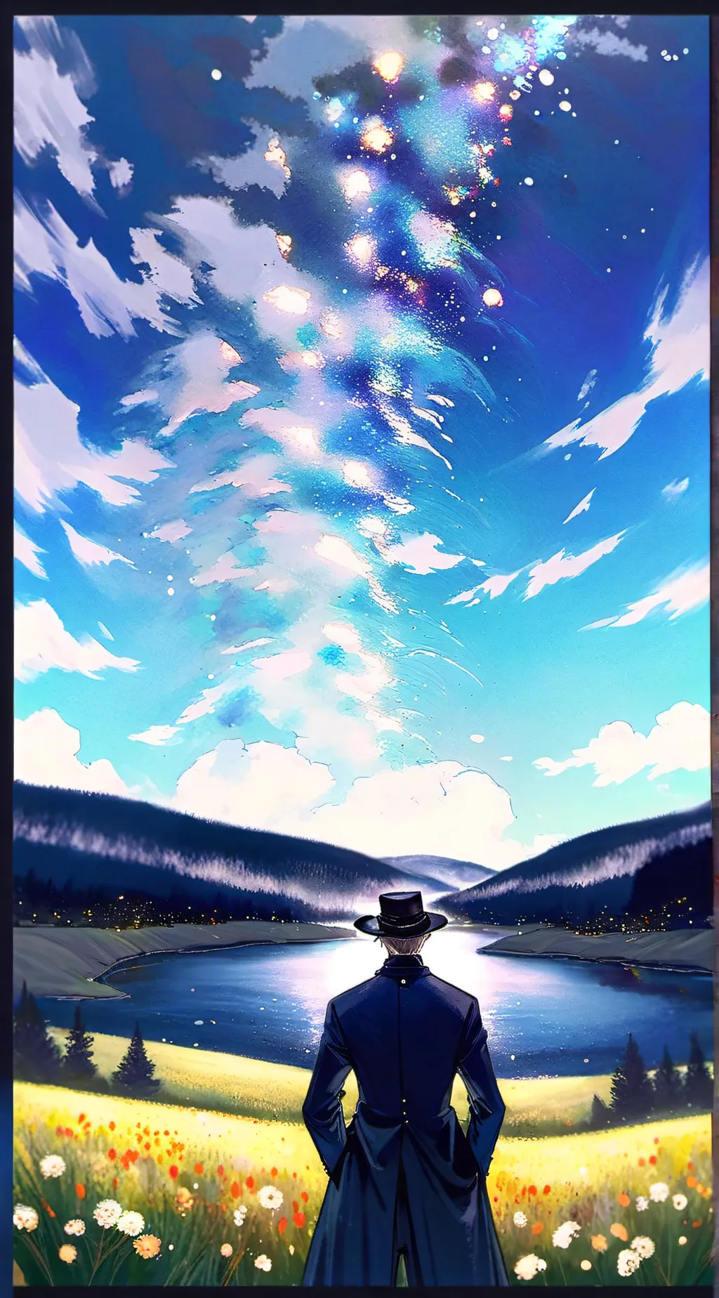 ai character: Mha..the war background