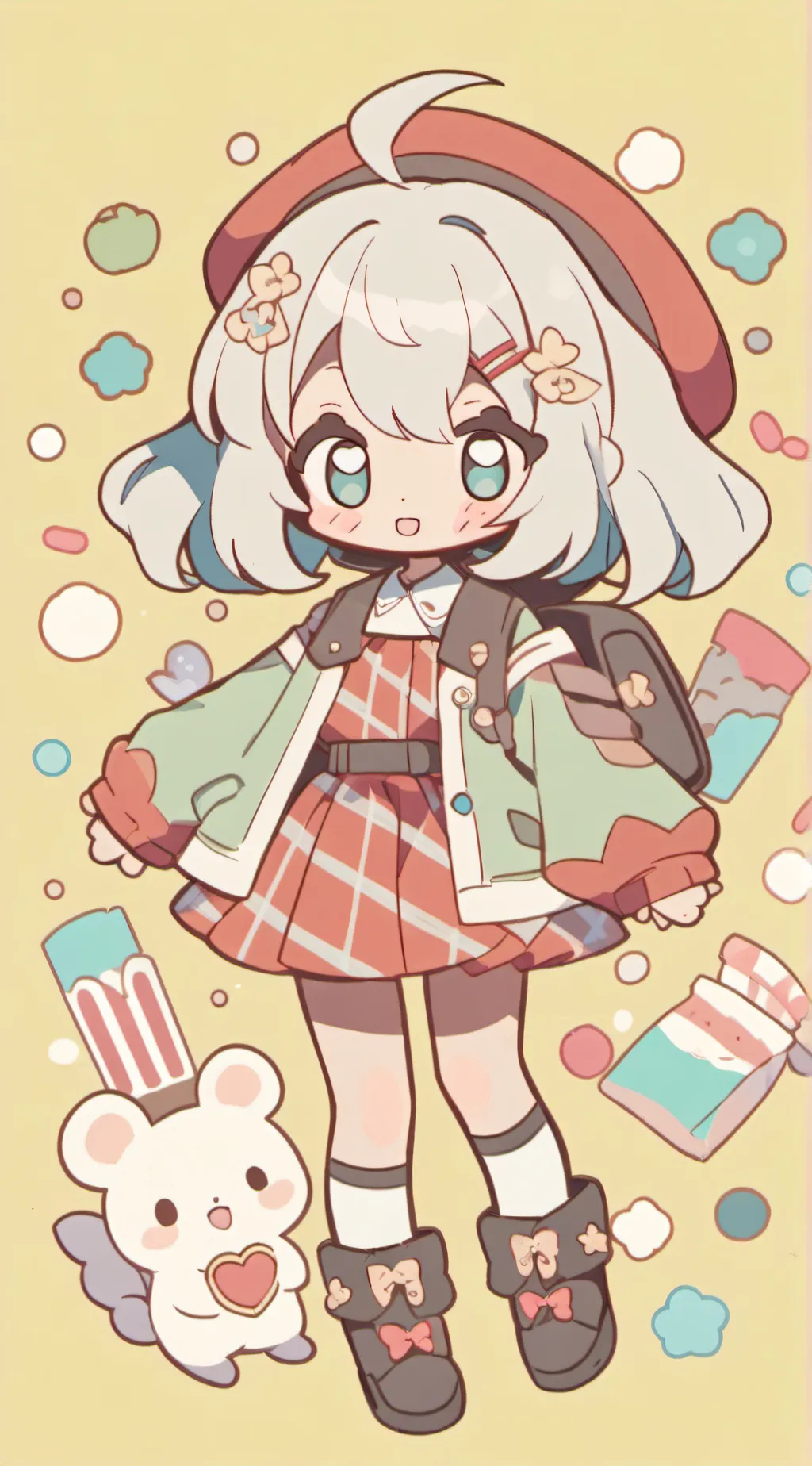 ai character: Casey background