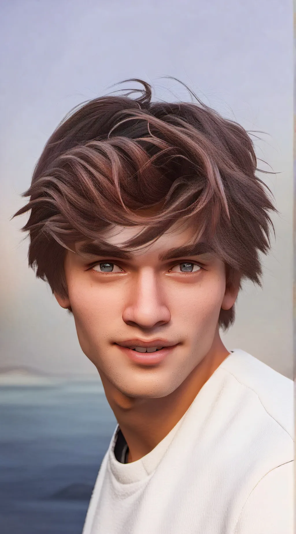 ai character: Maïk background
