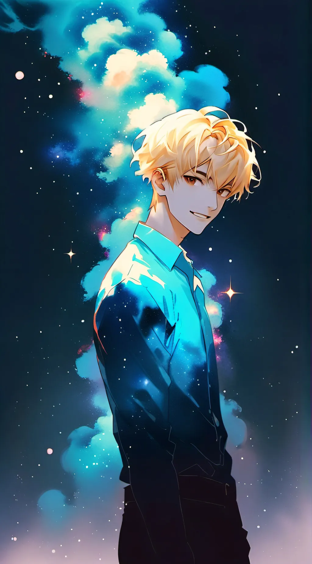 ai character: Austin background