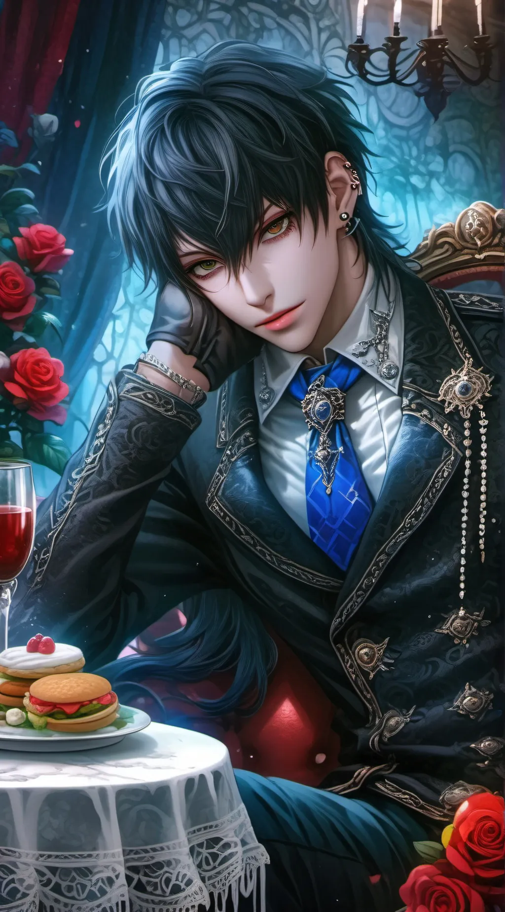 ai character: Vich Leonard background