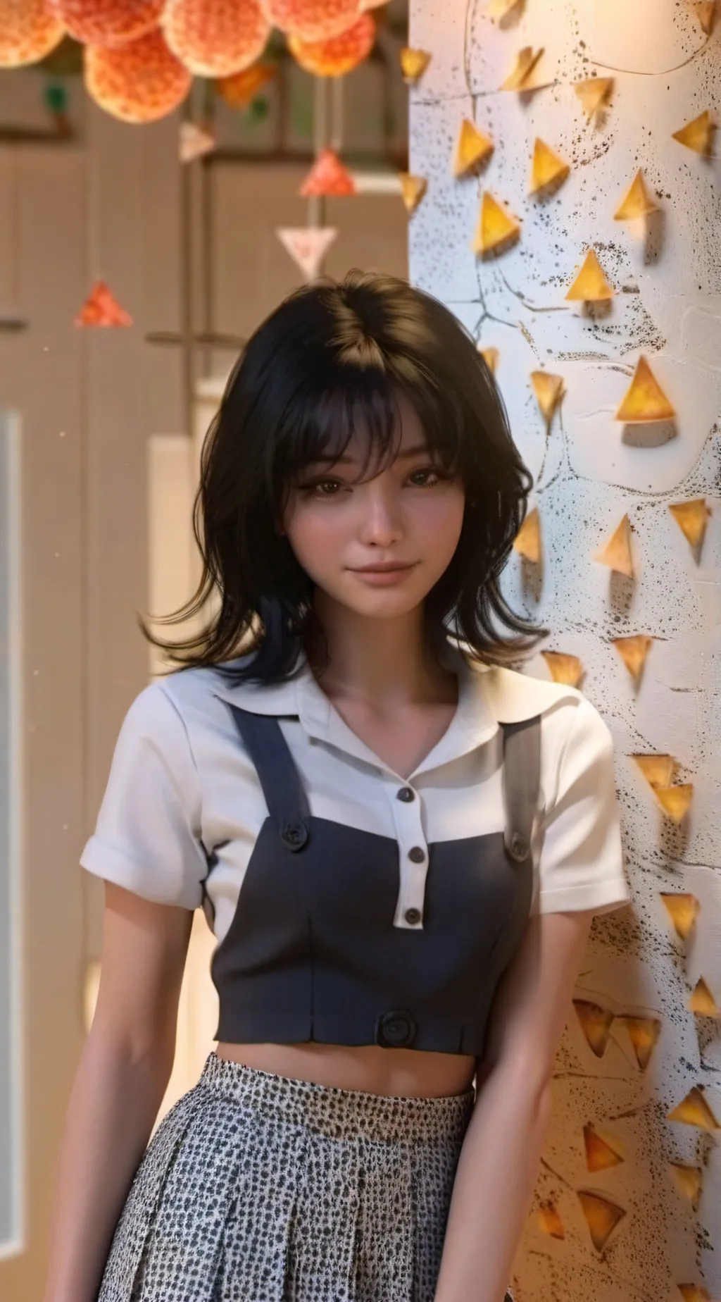 ai character: Mayn background