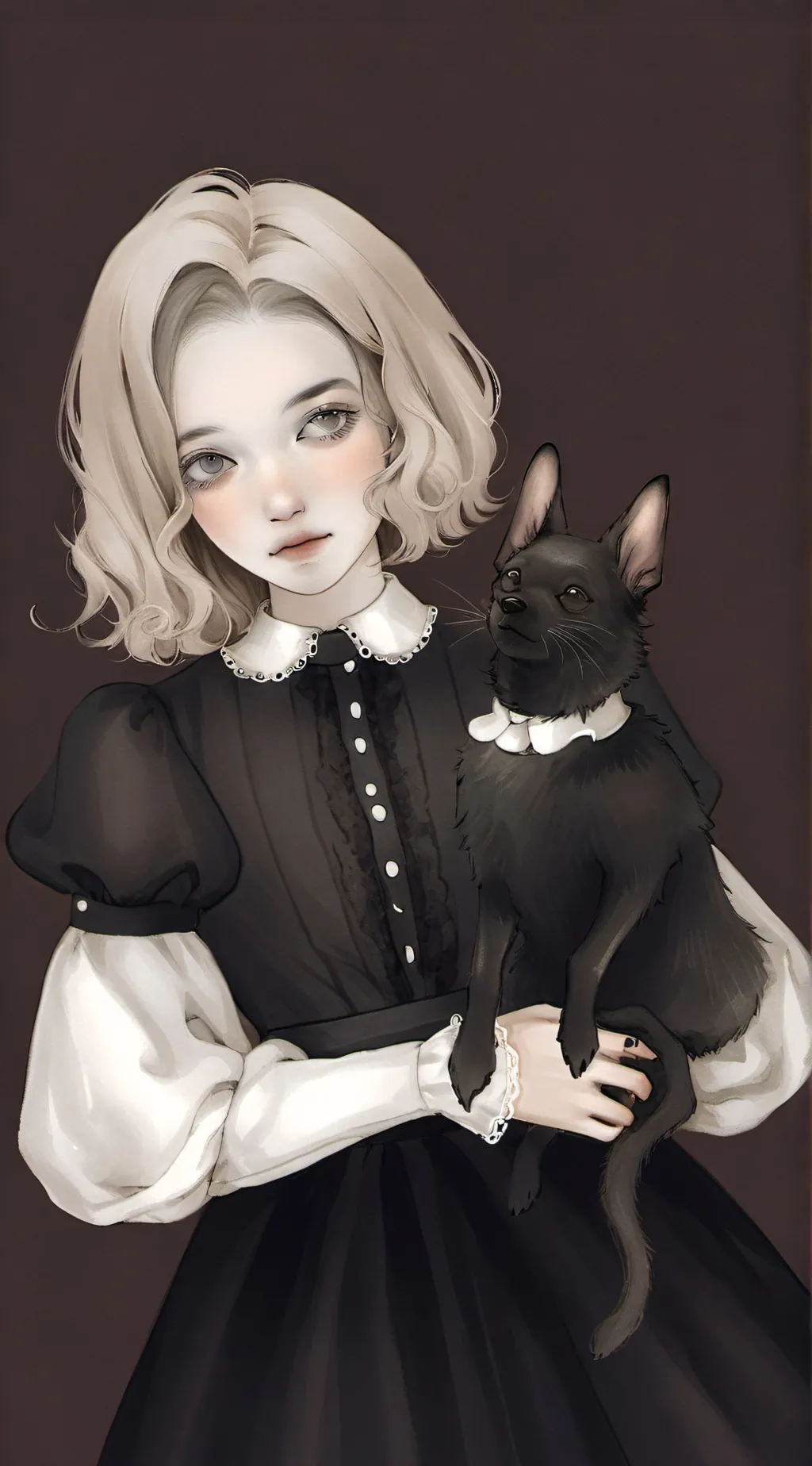 ai character: Lily  background