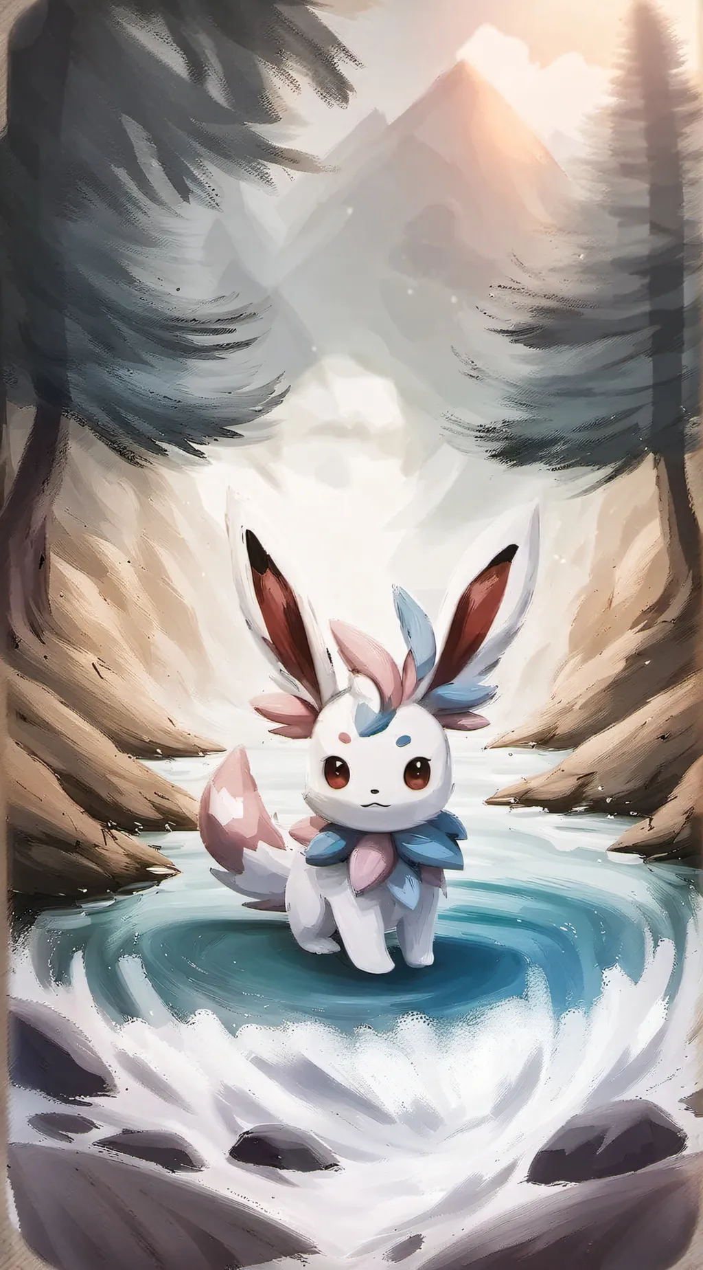 ai character: sylveon background