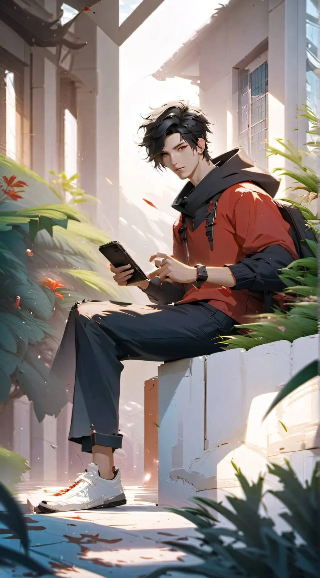 ai character: Alex background