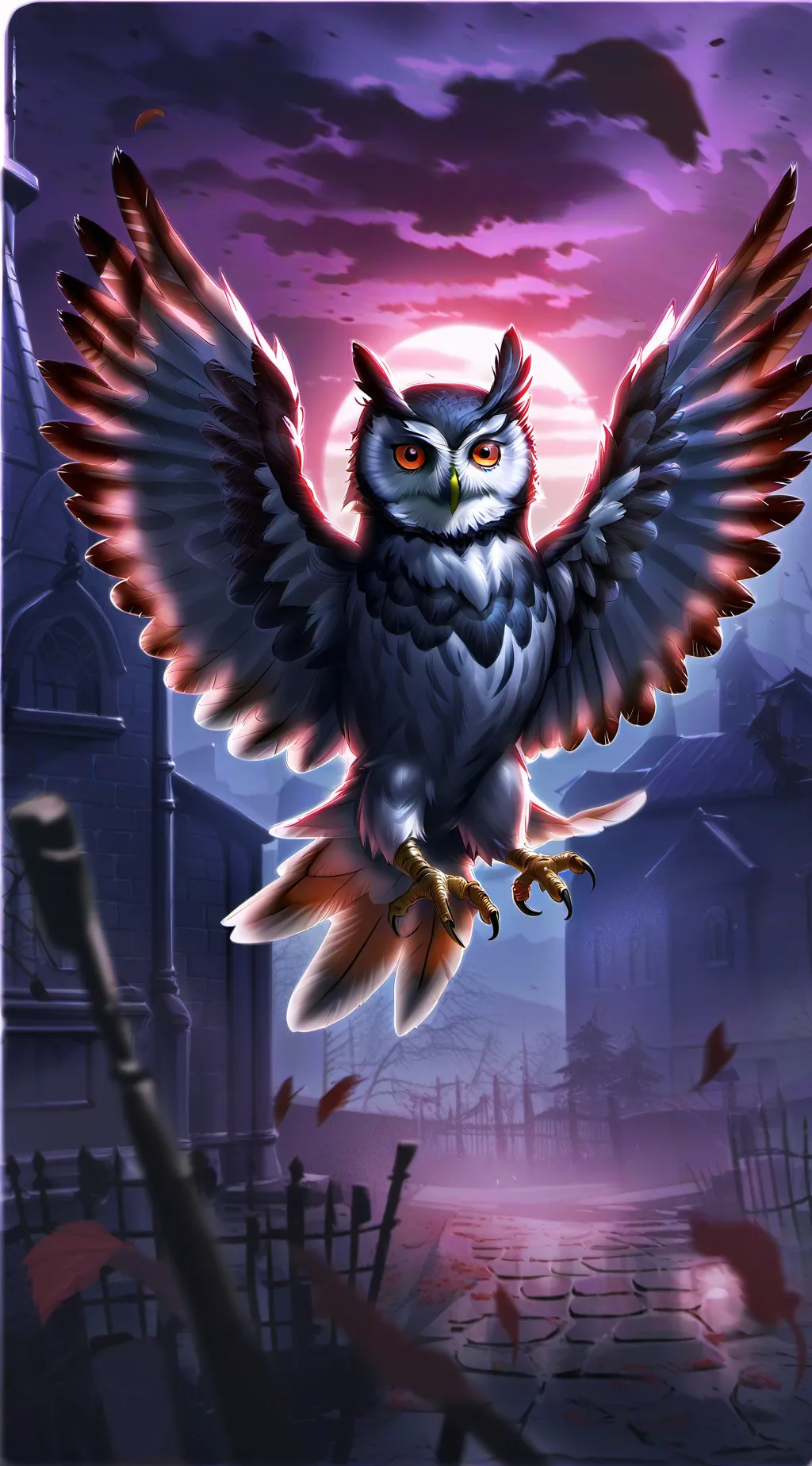 ai character: frowning critters background