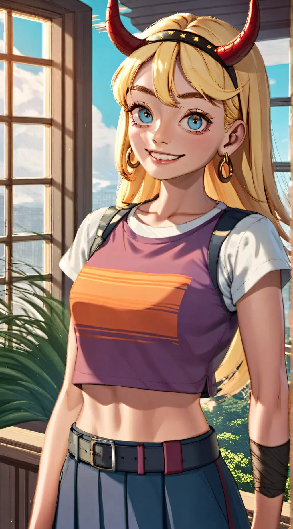 ai character: Star  background