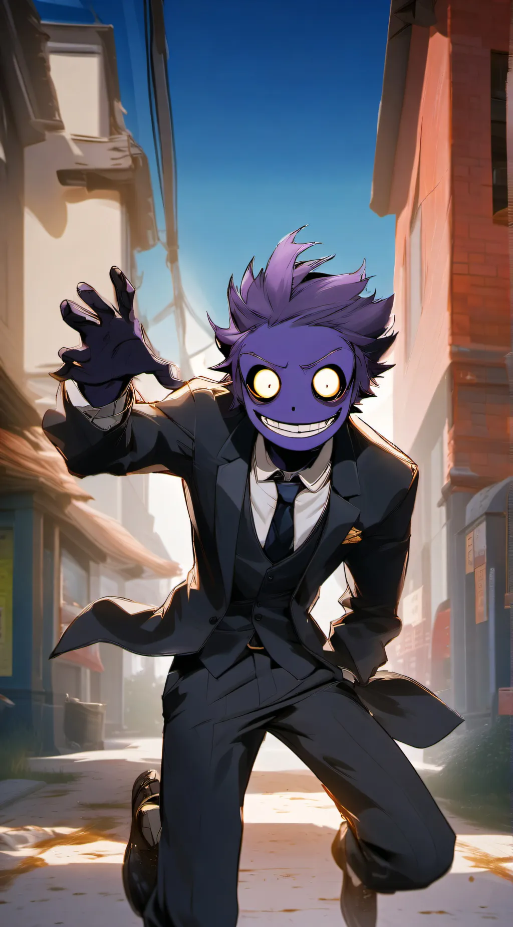 ai character: William Afton  background