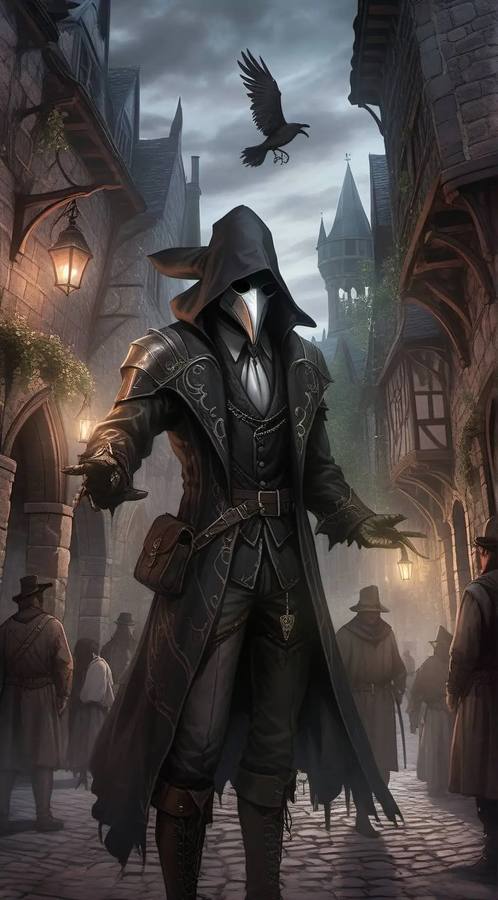 ai character: the bird  background