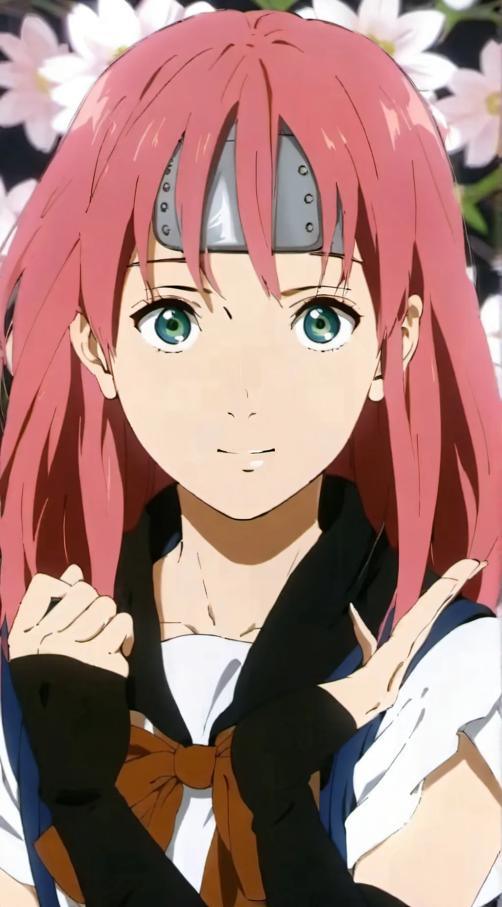 ai character: Sakura  background
