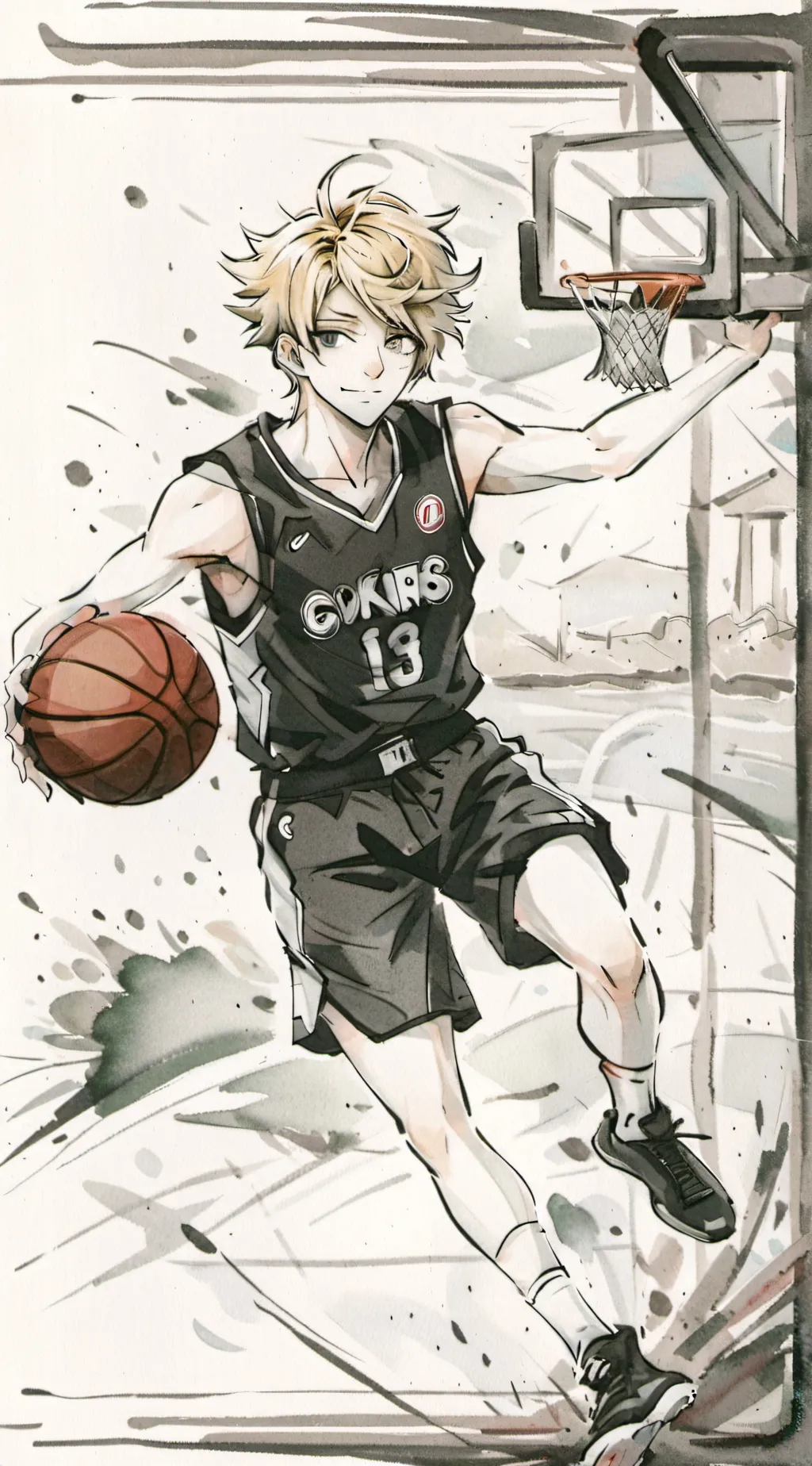 ai character: Chris  background