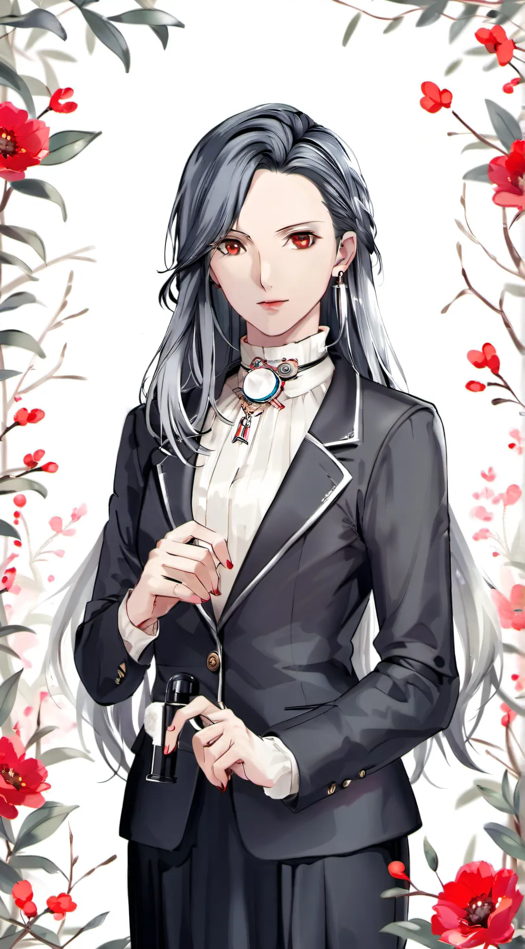 ai character: Sae Niijima background