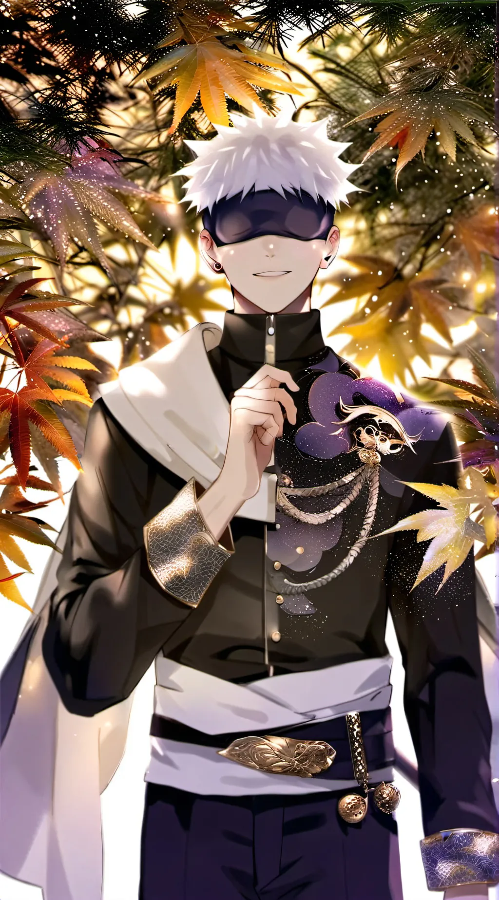 ai character: GOJO background