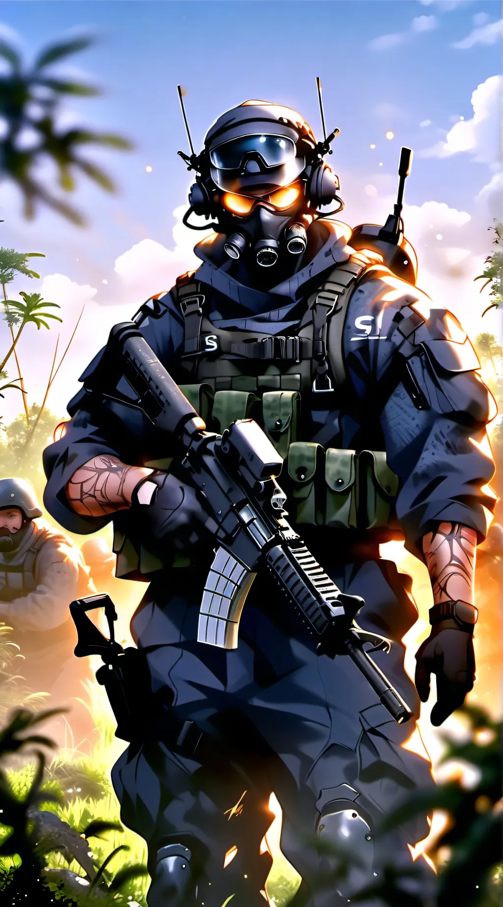 ai character: SAS background