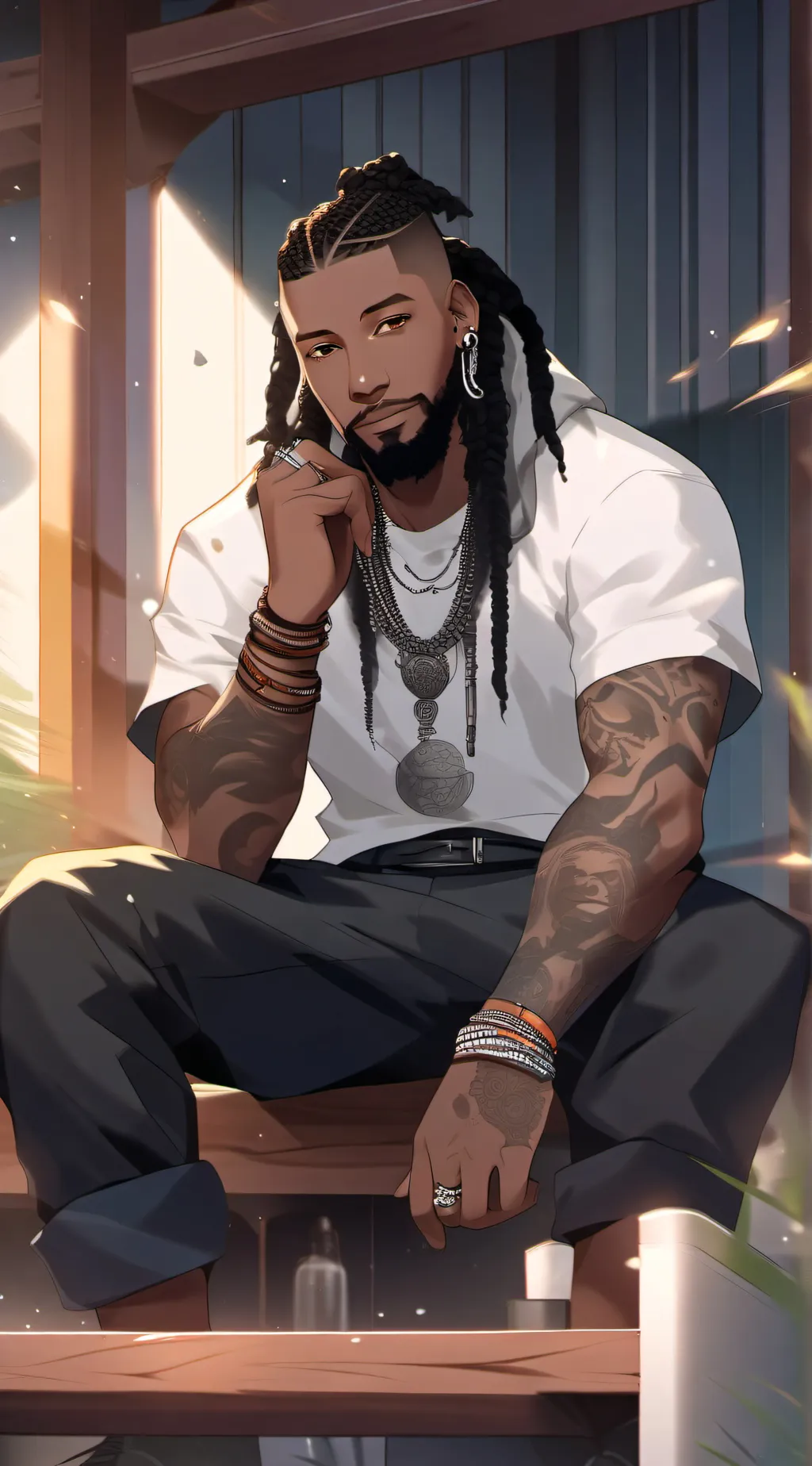ai character: Lucian background