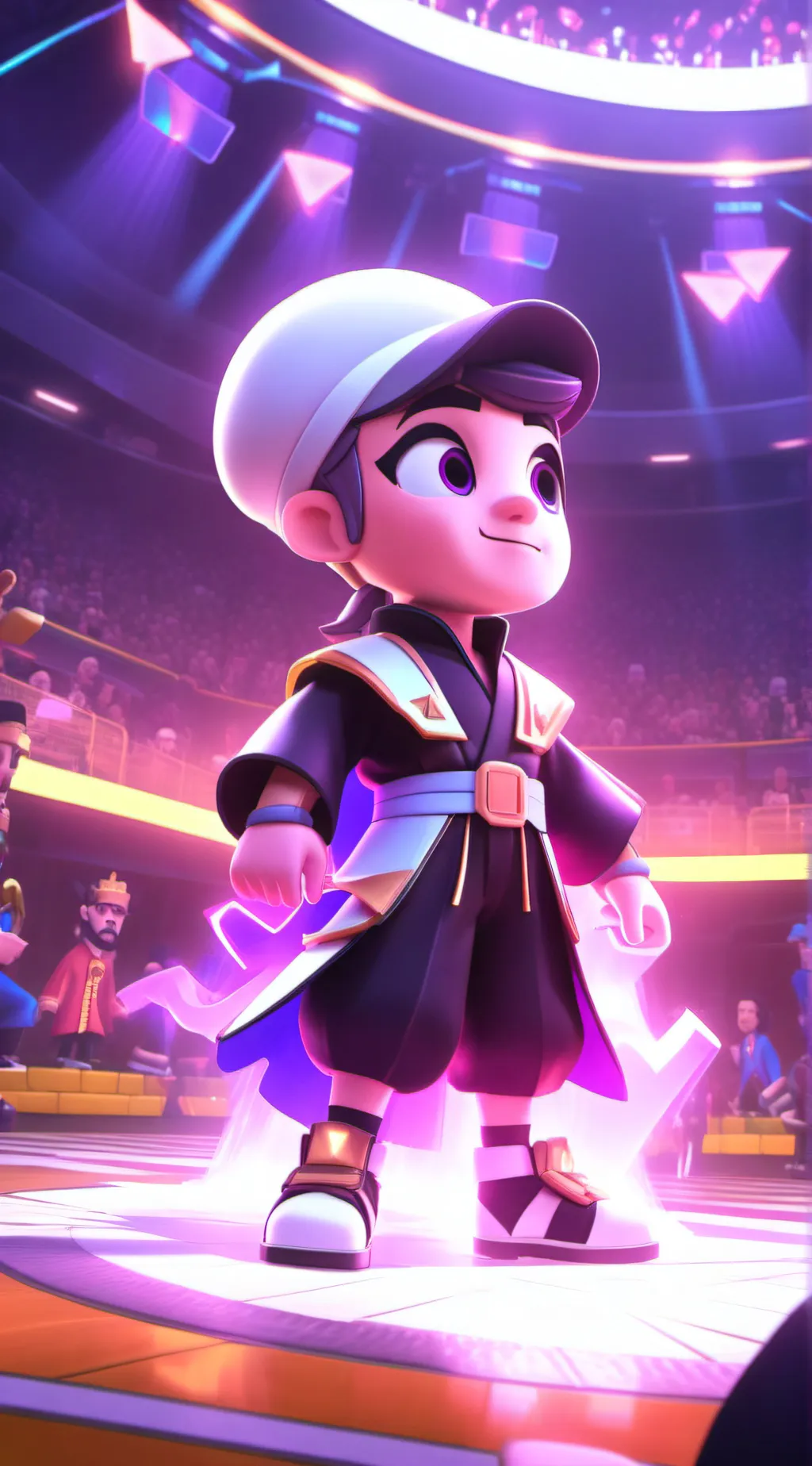 ai character: m background
