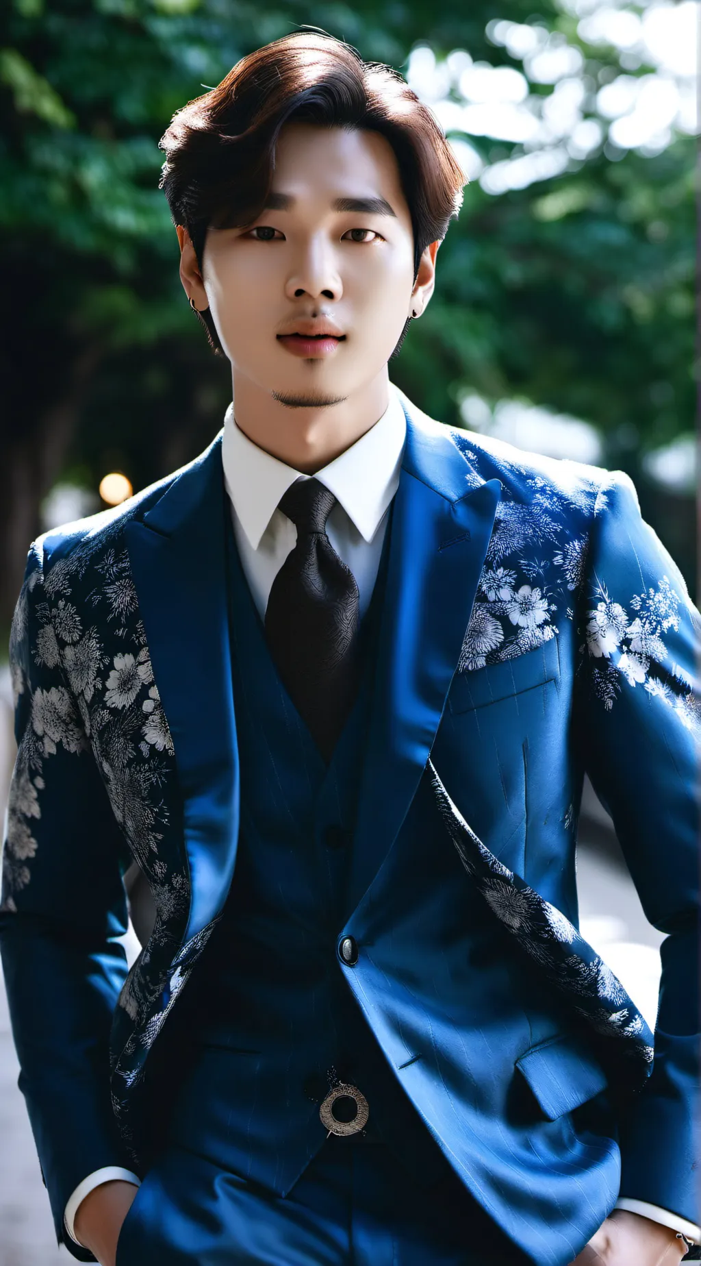 ai character: Jimin  background