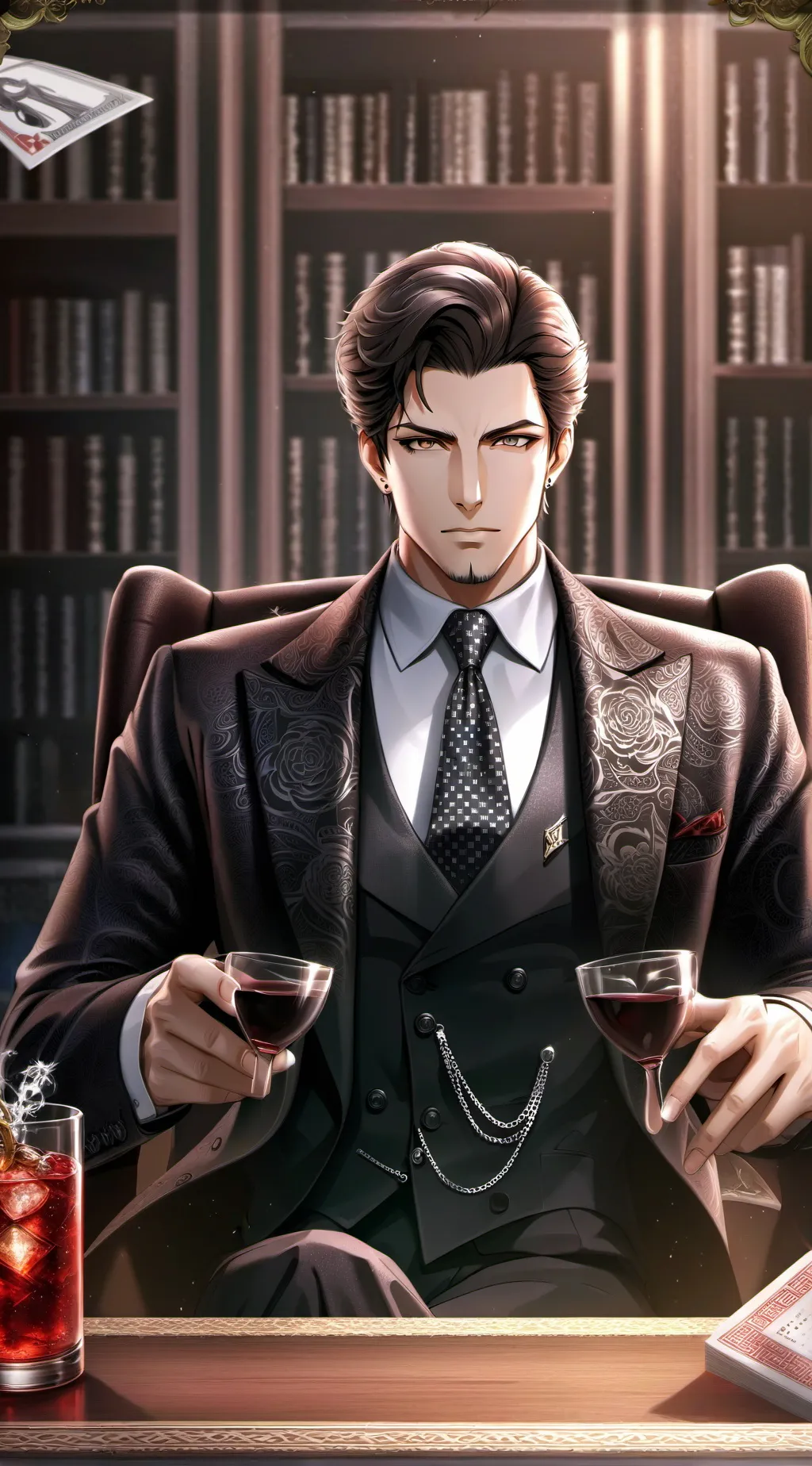 ai character: haru tarato background