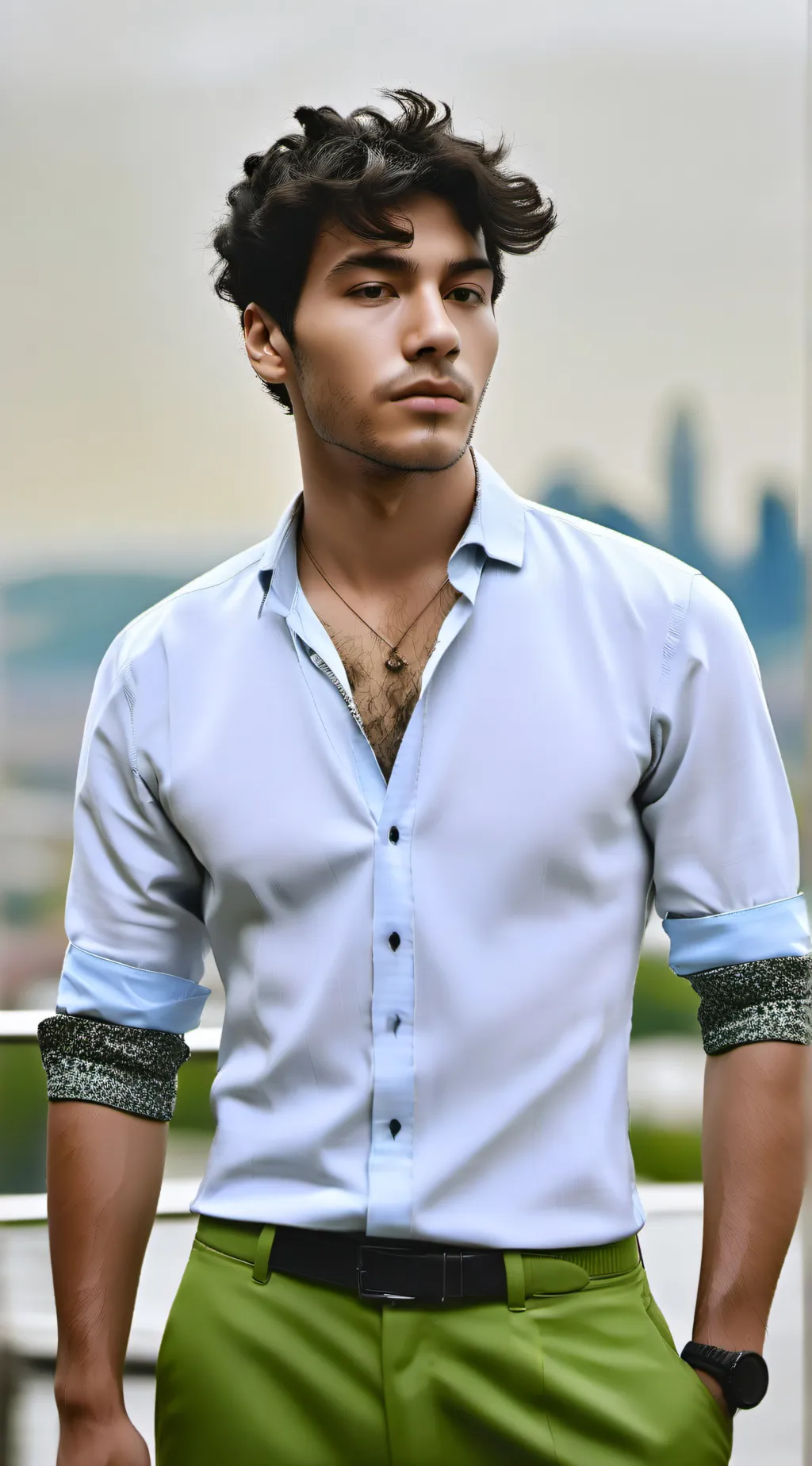 ai character: Kelvin background