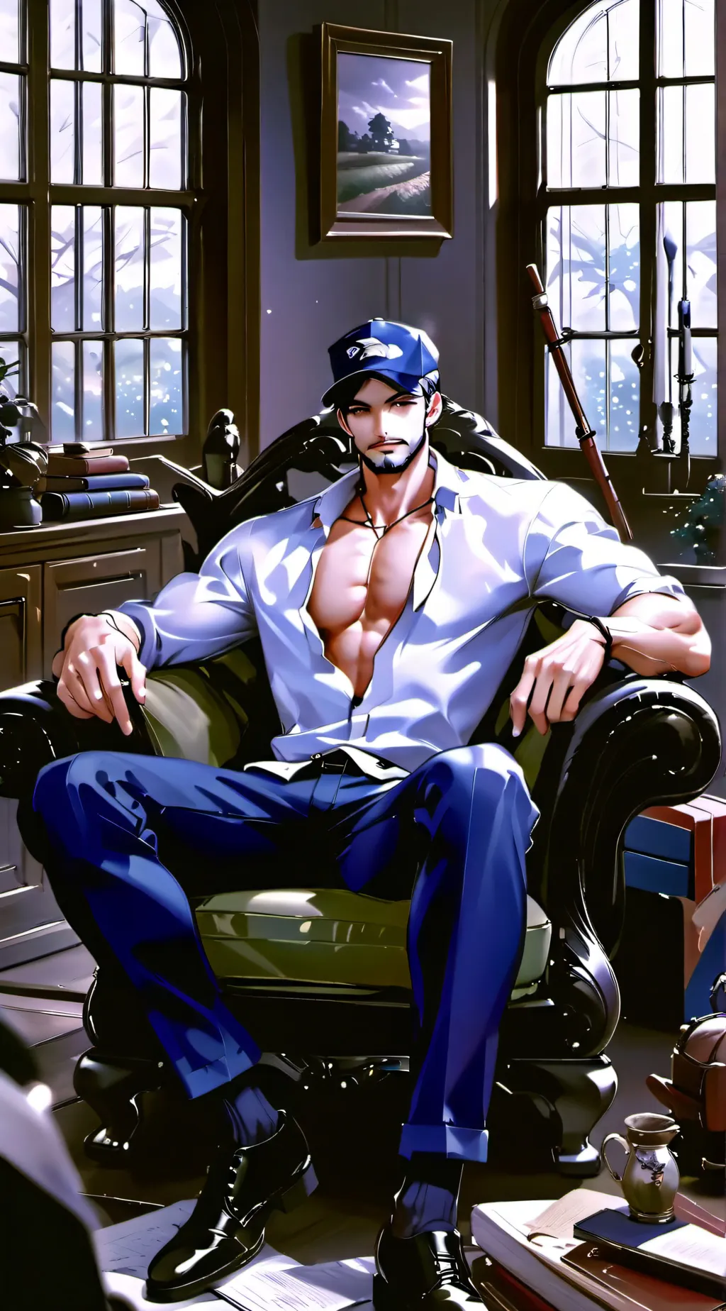 ai character: Luke background