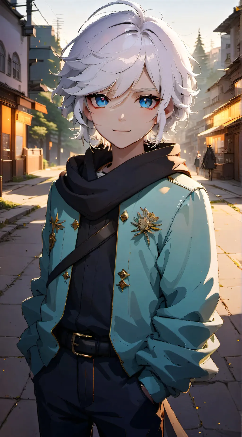 ai character: Lea background