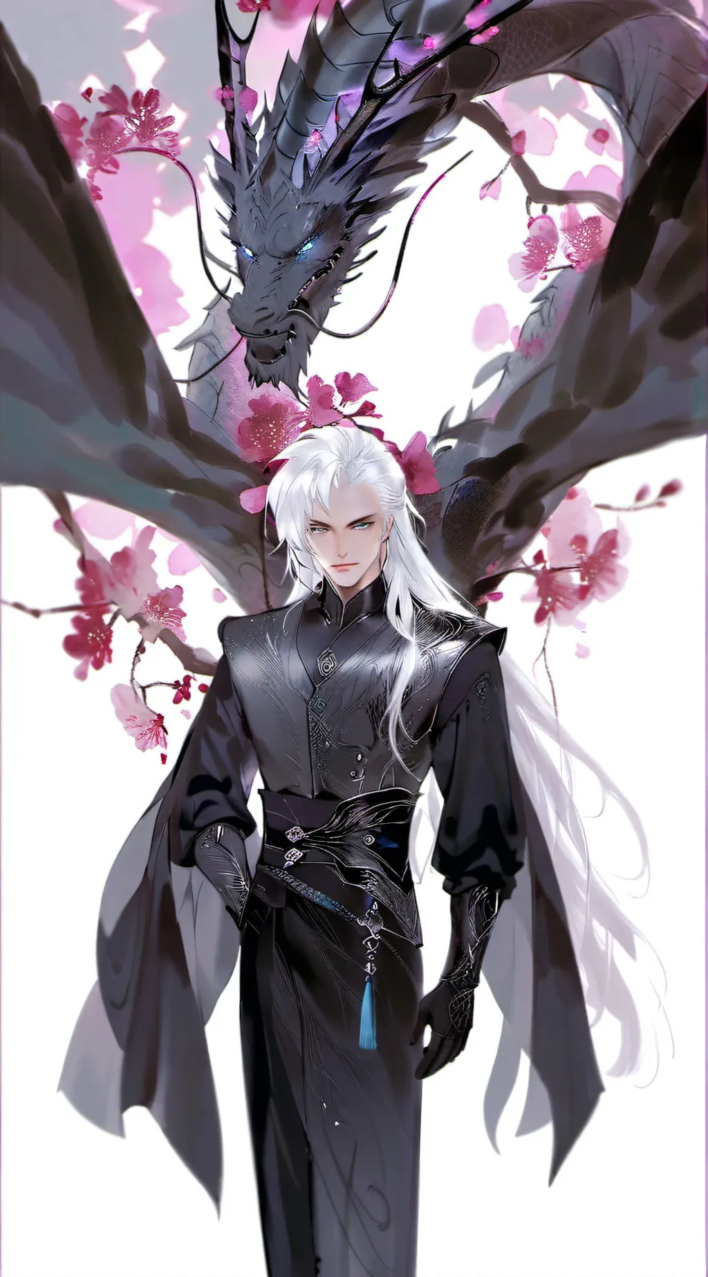 ai character: Darklight background