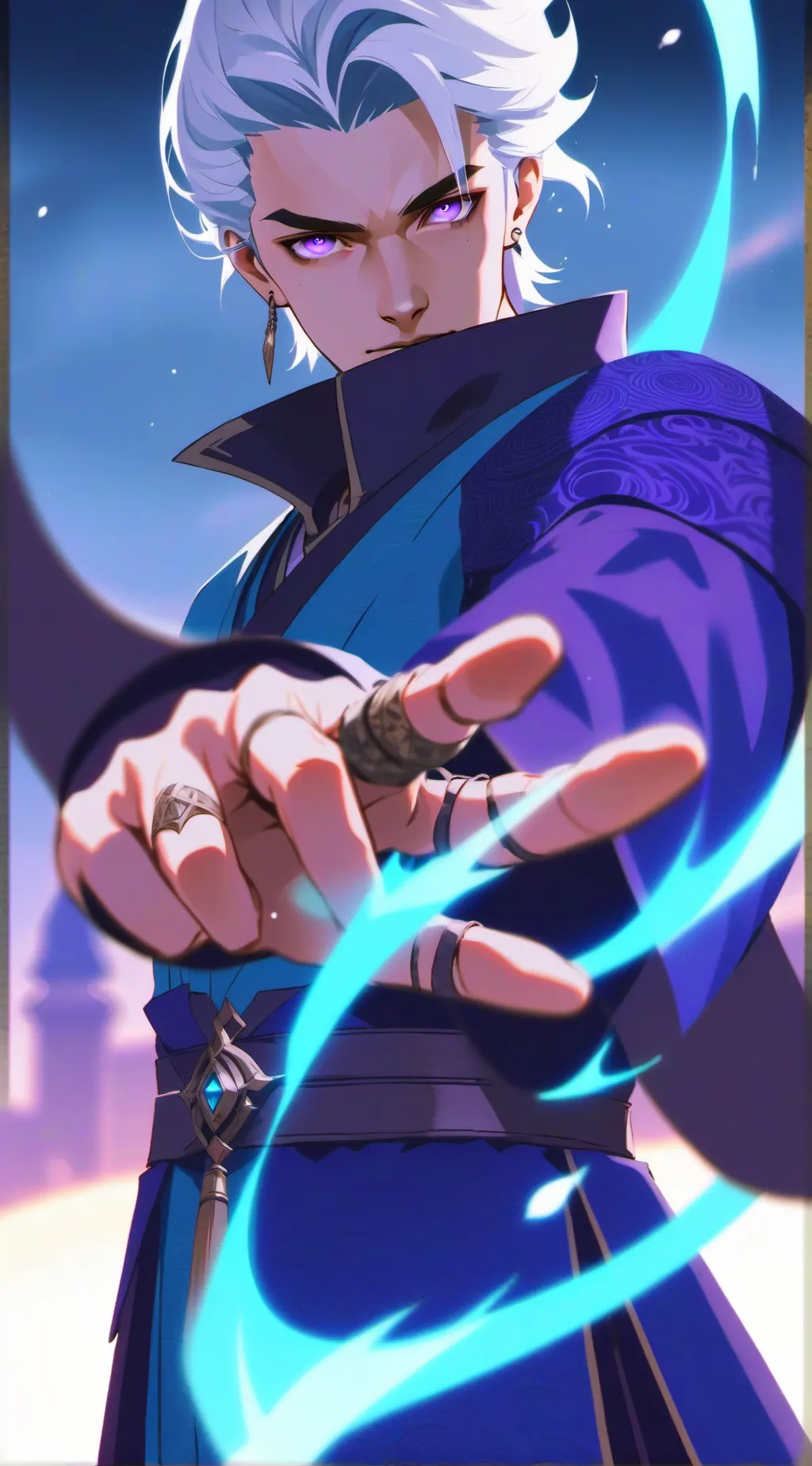 ai character: Newton background