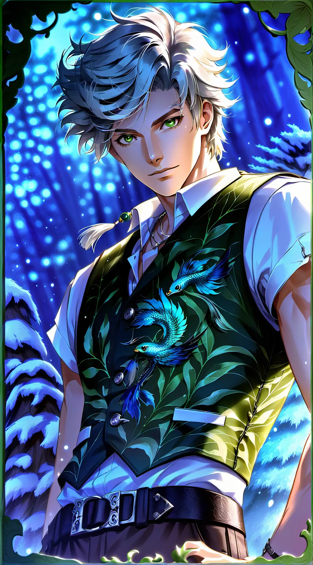 ai character: jake gleting  background