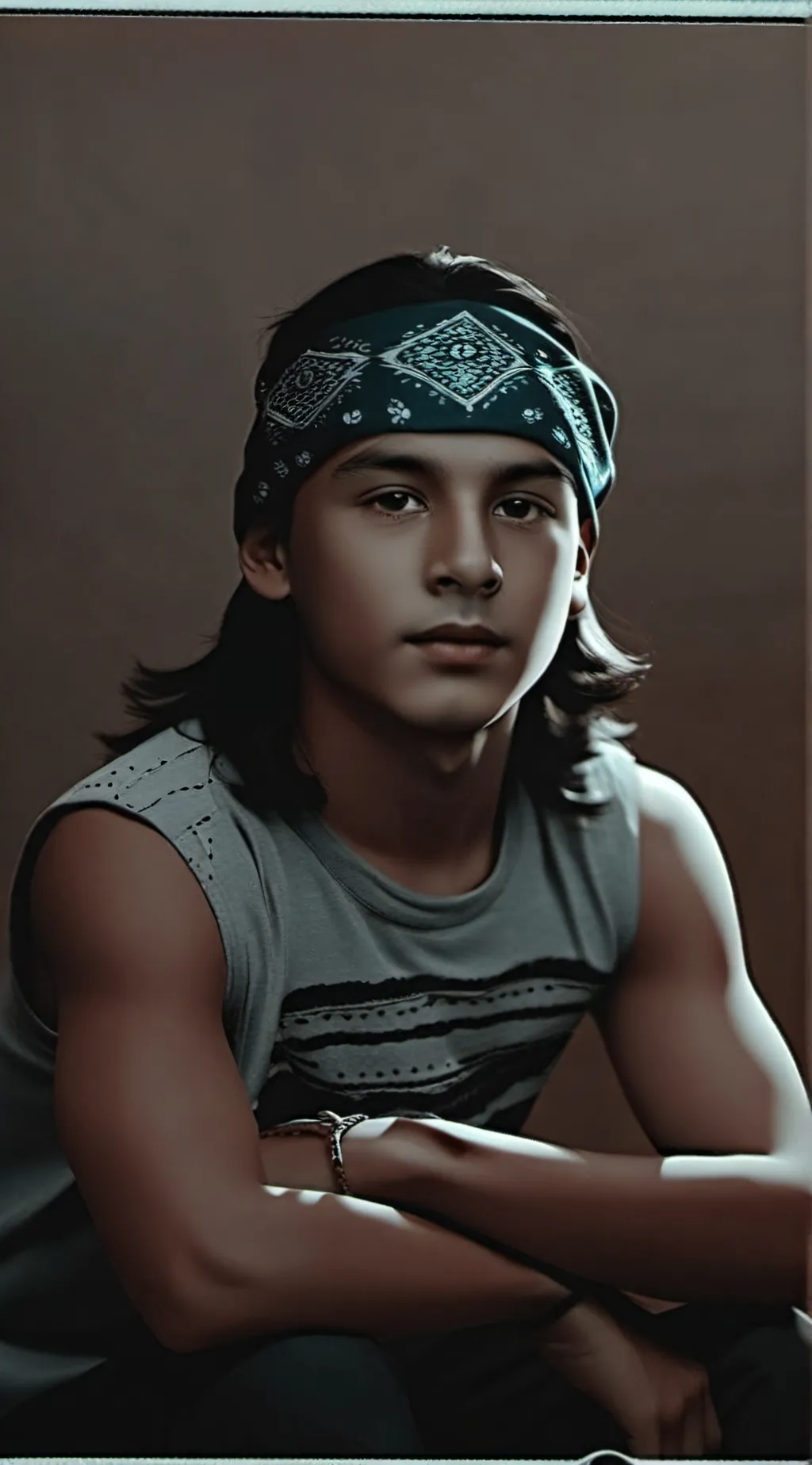 ai character: Robin Arellano  background