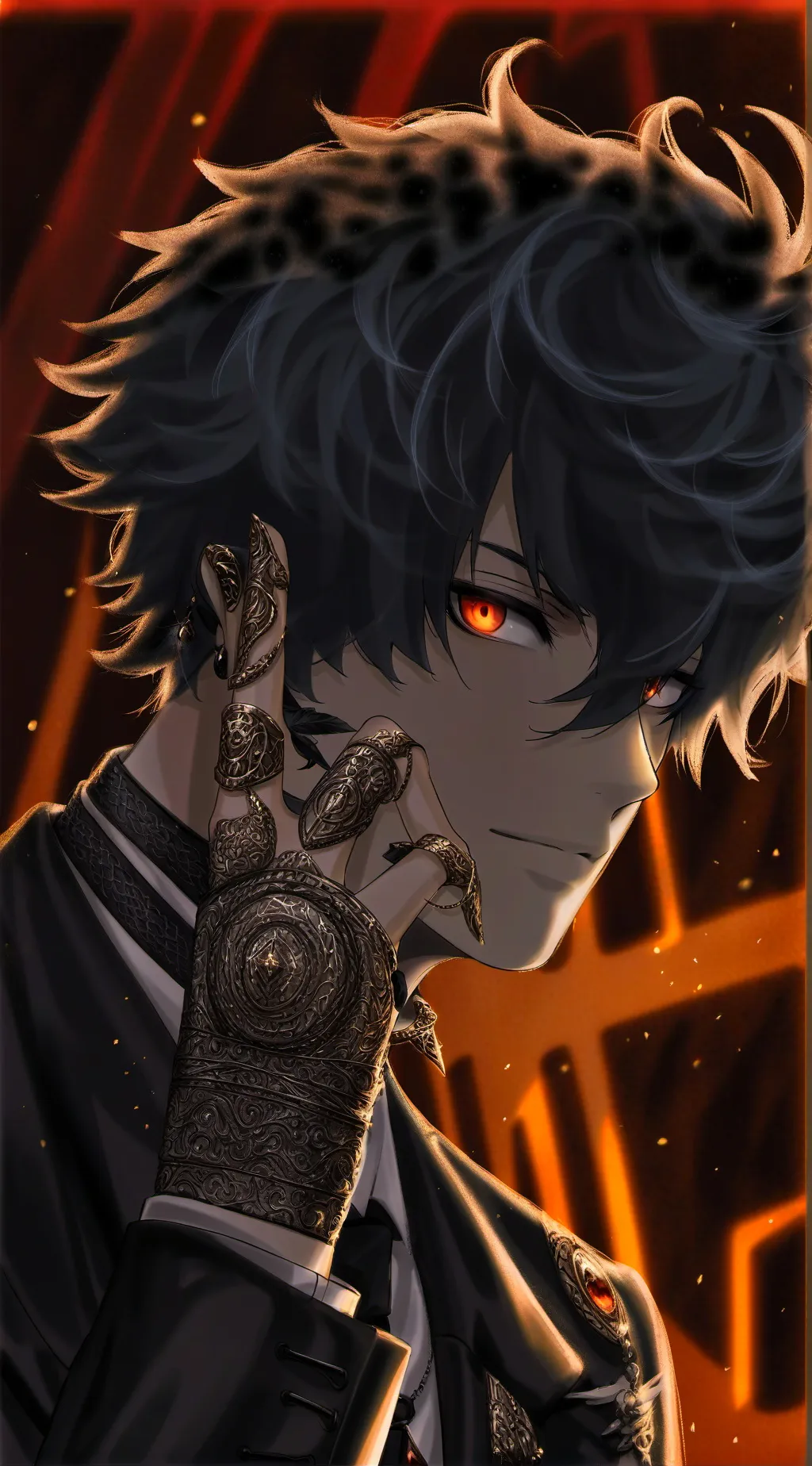 ai character: dabi×hawks background