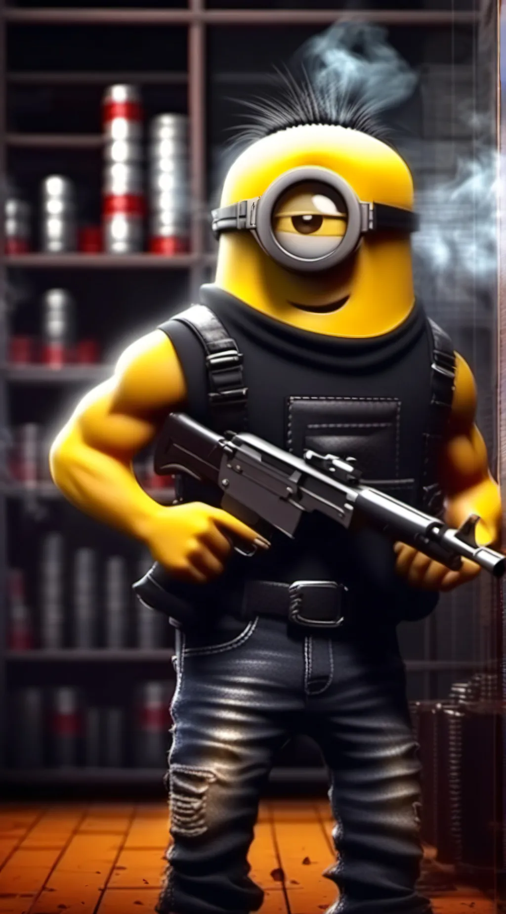 ai character: Stuart  background