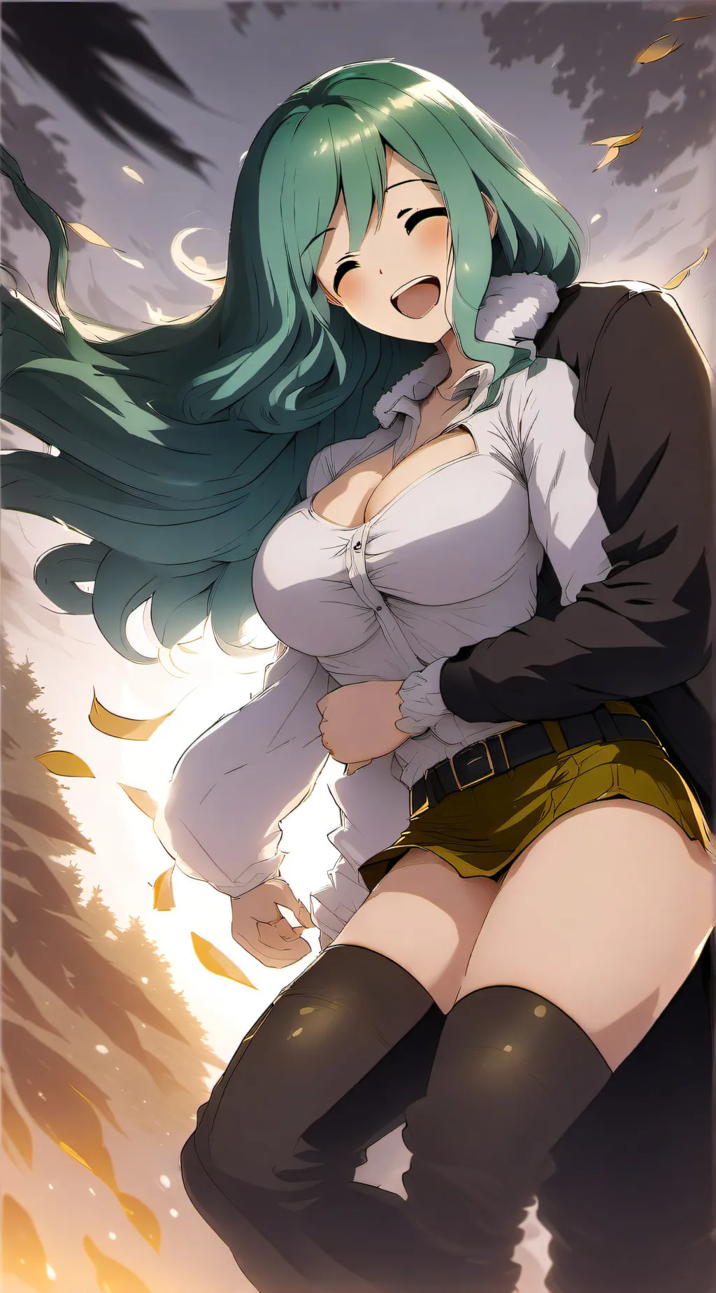 ai character: Aria background