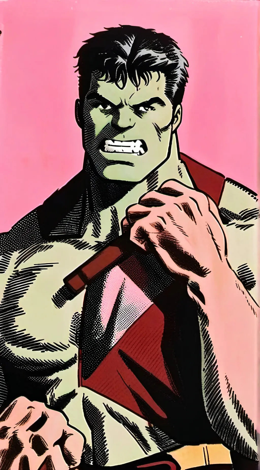 ai character: The hulk background