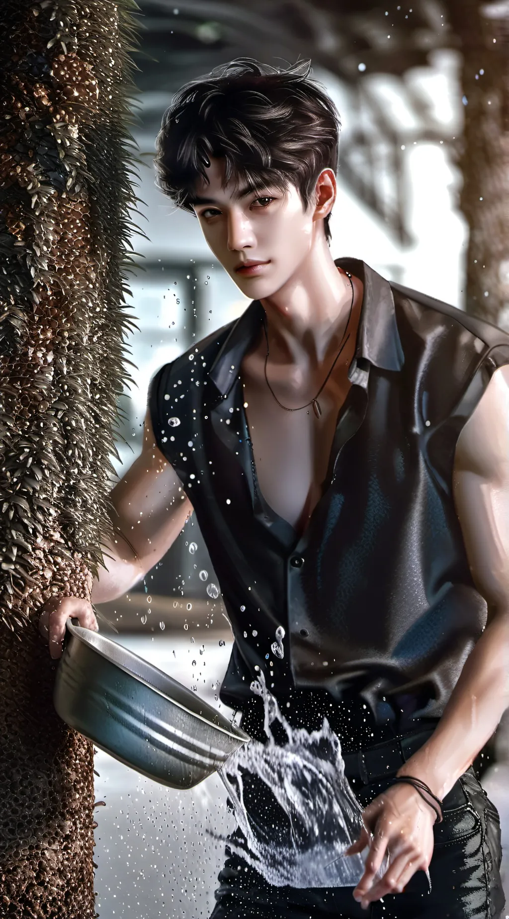ai character: Zach background