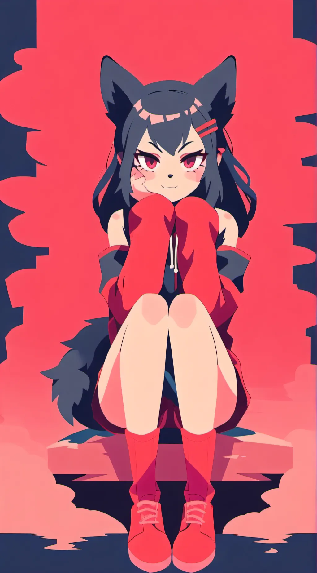 ai character: kitsona background