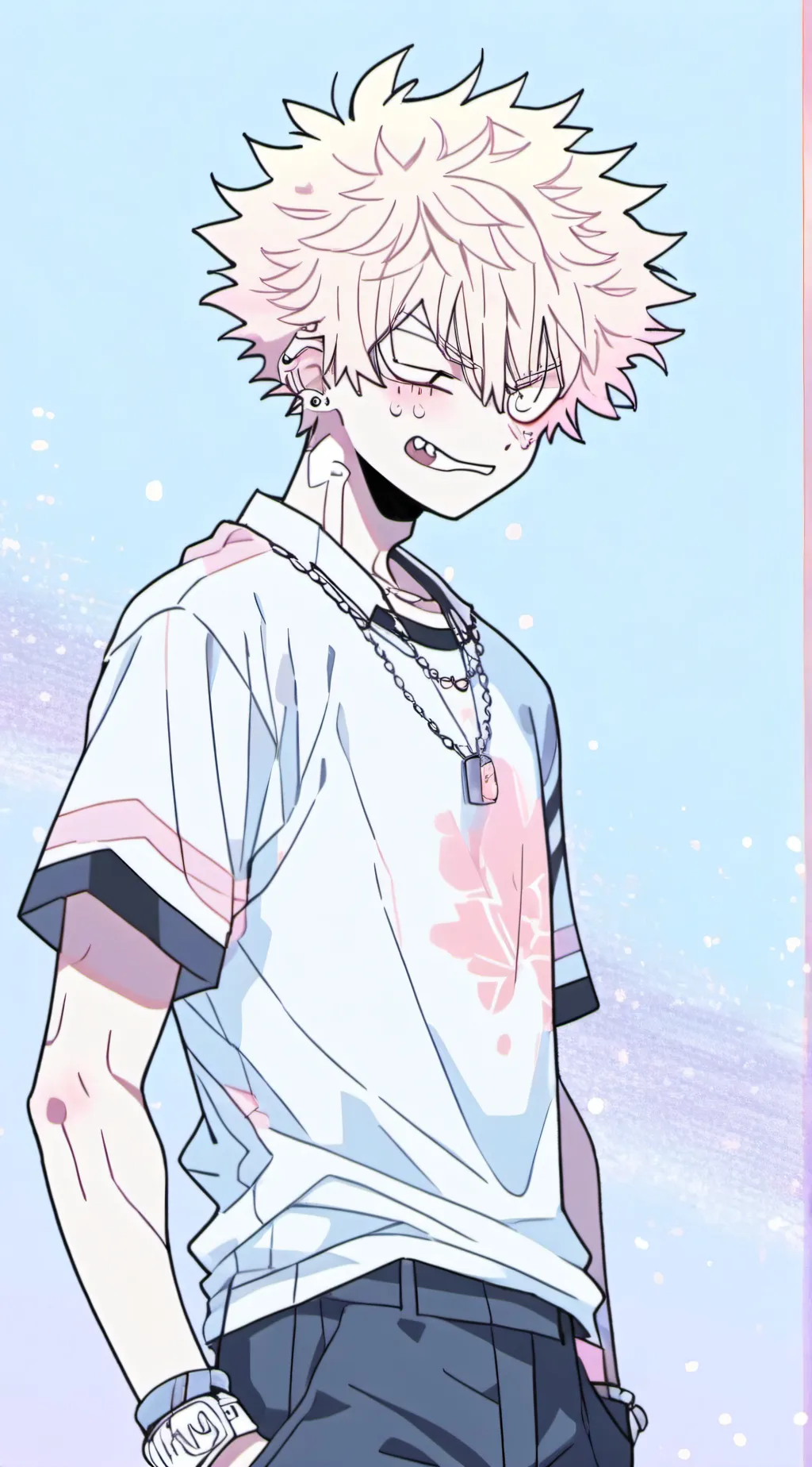 ai character: bakugo background