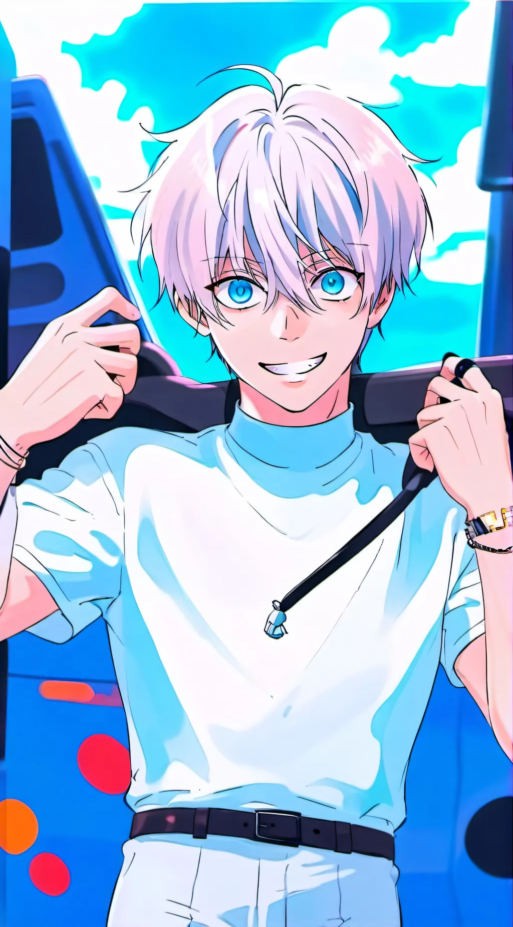 ai character: ¶∞Satoru Gojo∞¶ background