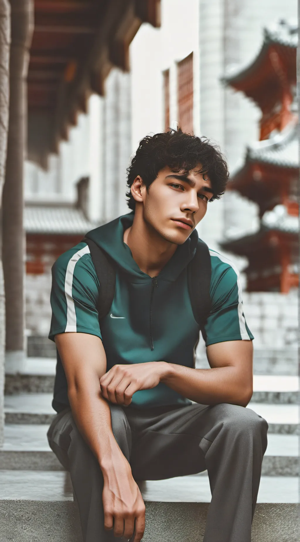 ai character: Ethan Zhao background