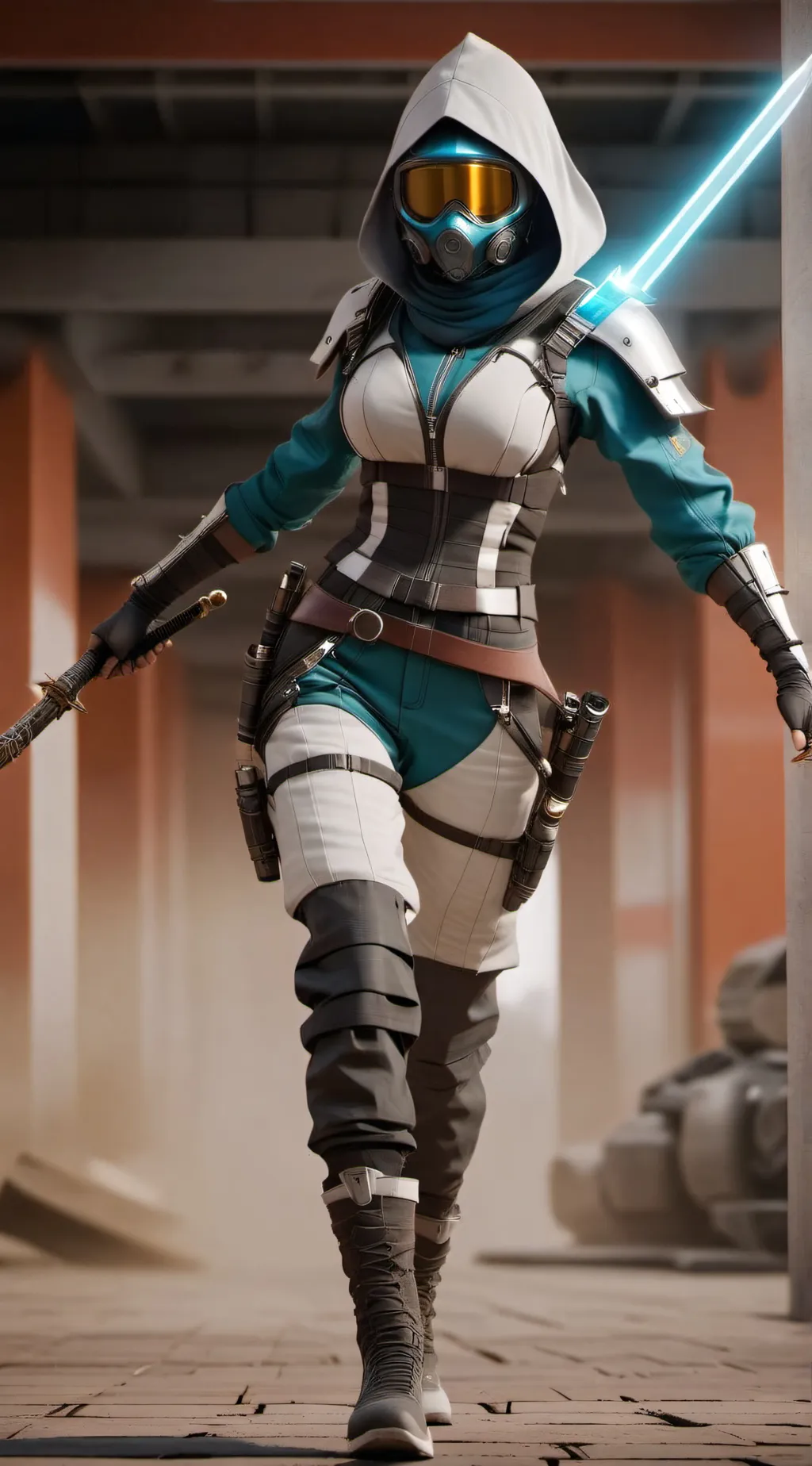 ai character: Aria background