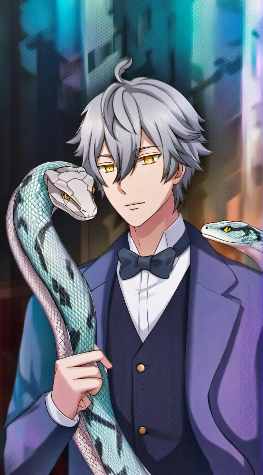 ai character: Snake(BlackButler) background