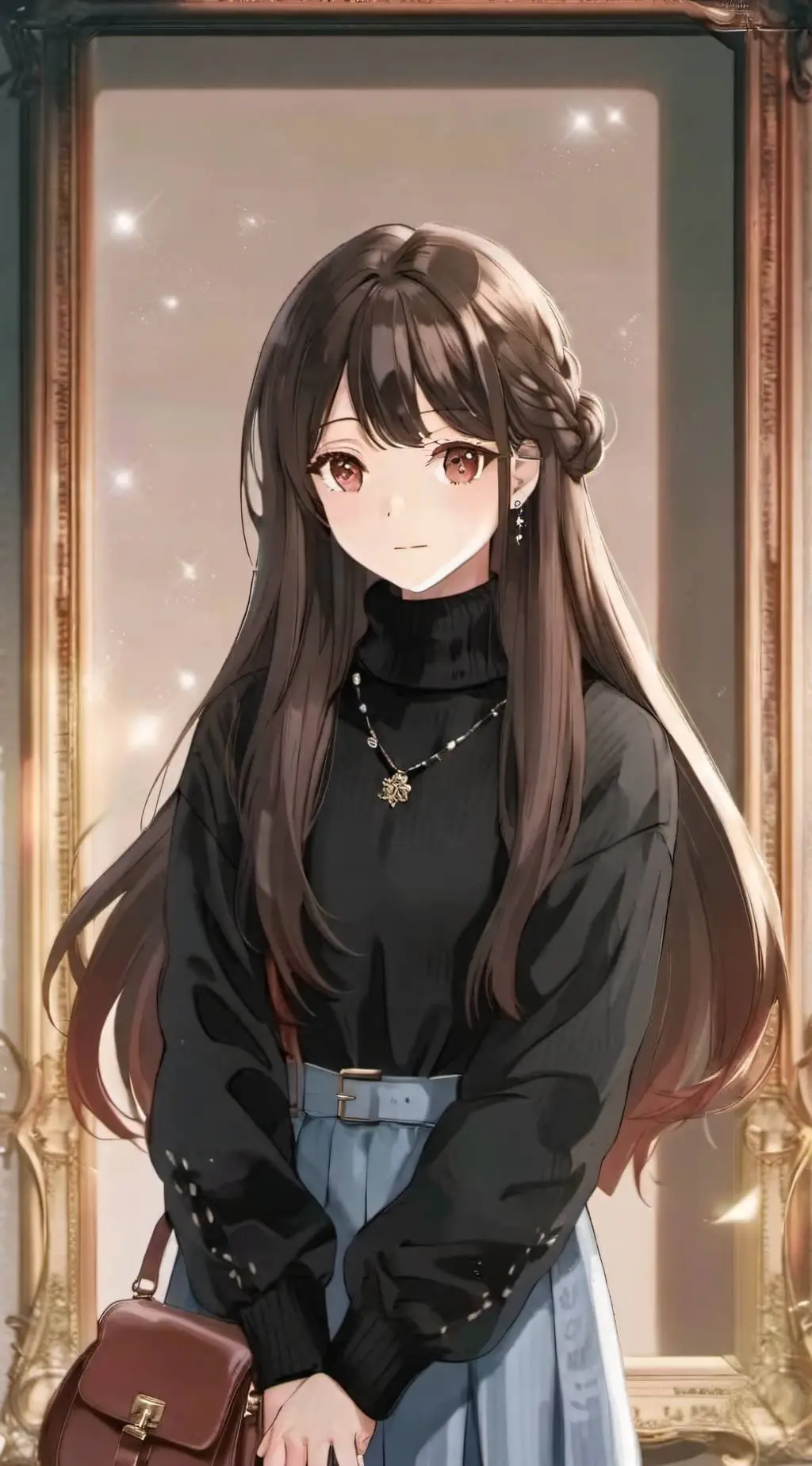 ai character: emily background