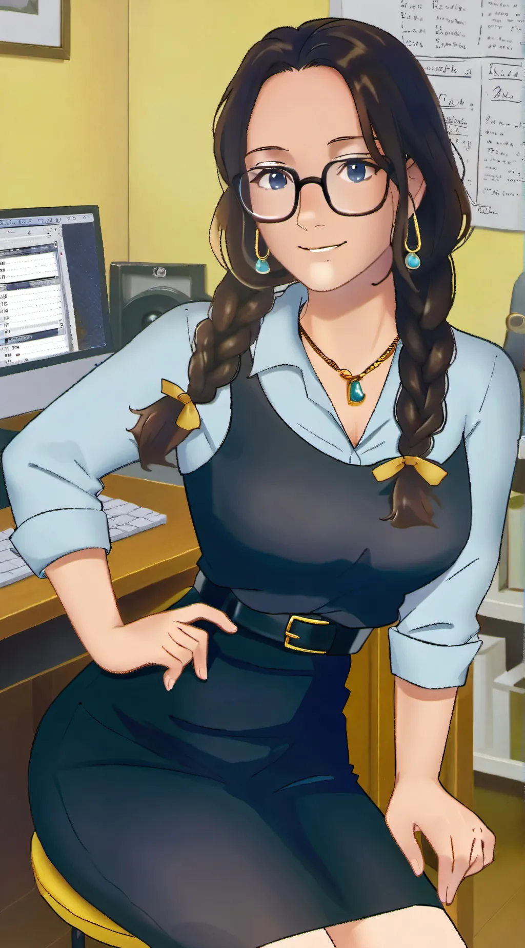 ai character: Samantha Silva  background